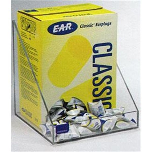 Rack’Em Racks RackEm Racks 5130 200-Pair Foam Ear Plug Tray - Clear Plastic 5130